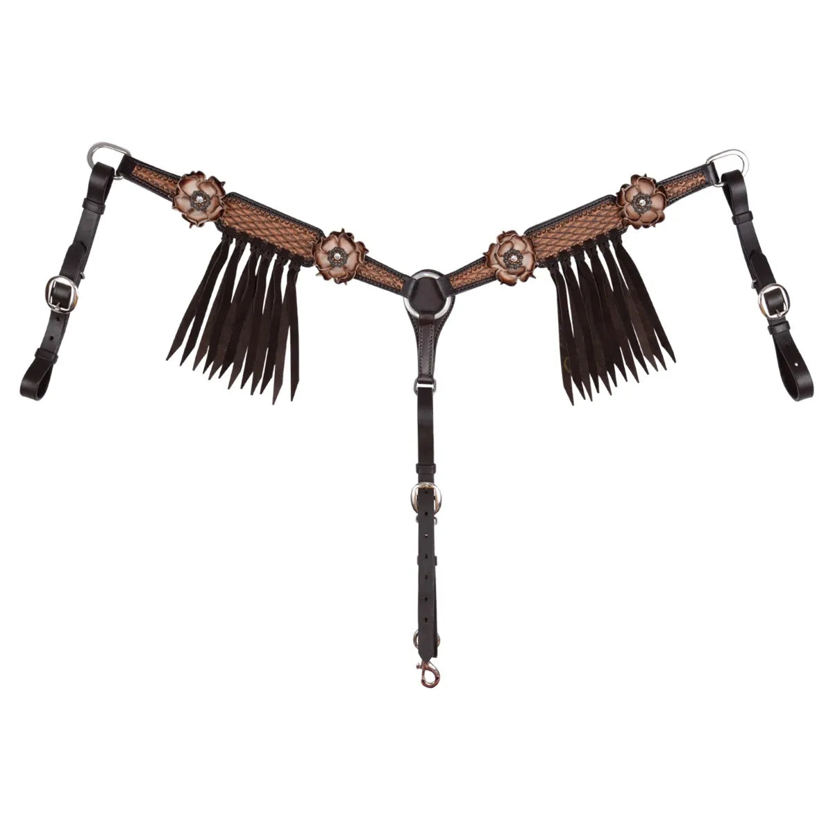 Circle Y Dusty Rose Breastcollar