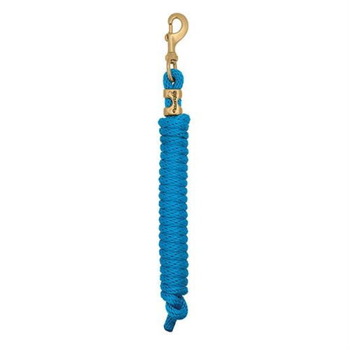 Weaver Poly Lead Ropes w/ a Solid Brass Snap