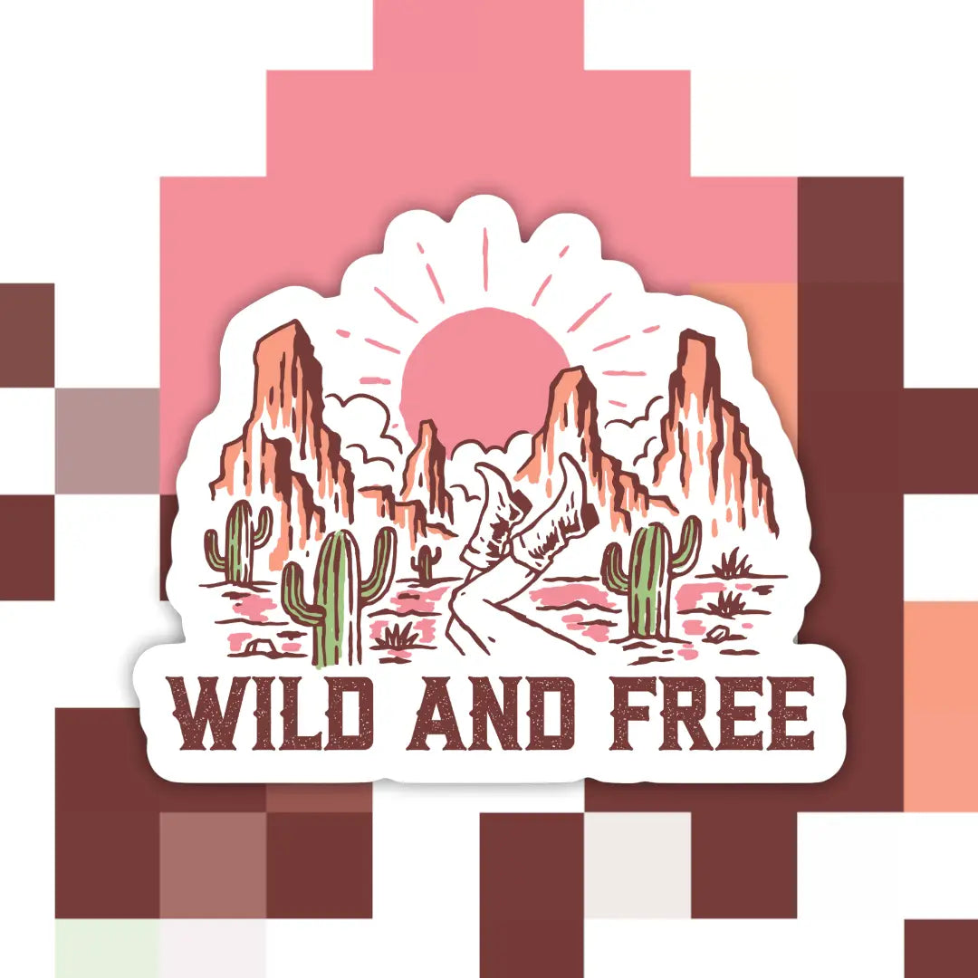 Western Theme Stickers