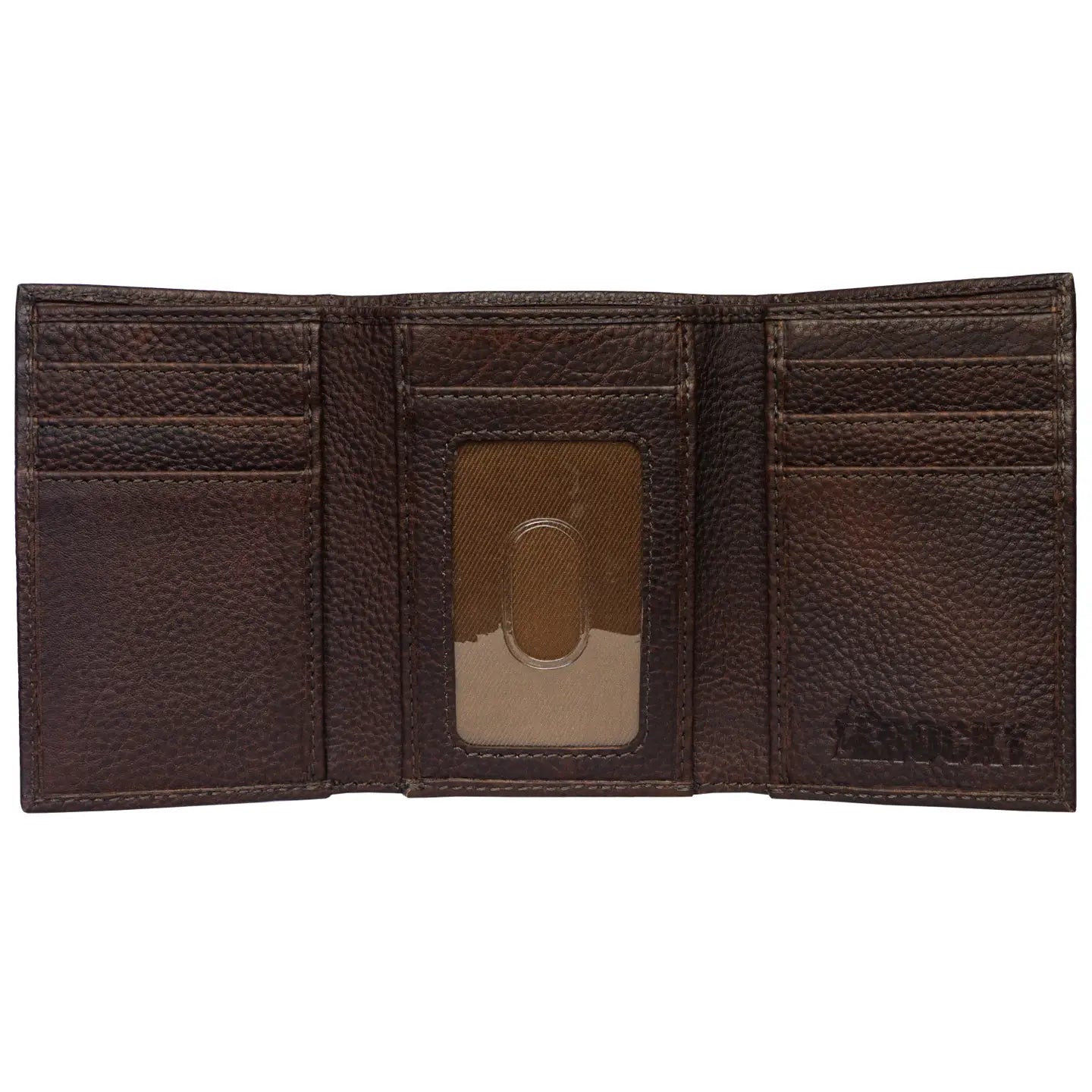Rocky Pebble Leather Trifold