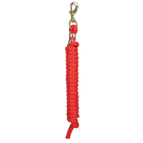 Weaver Poly Lead Ropes w/ a Solid Brass Snap