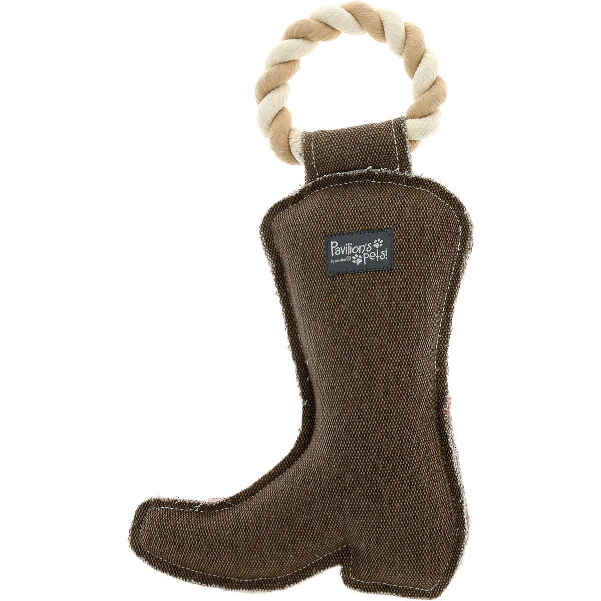 Kickin' It - 12" Canvas Dog Toy on Rope