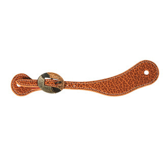 Mens Tan Bison Spur Straps
