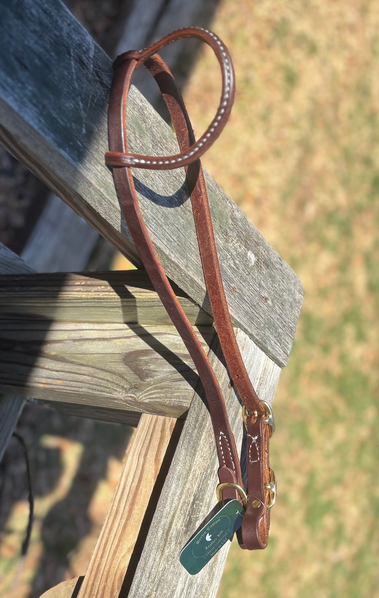 Berlin Oiled One Ear Headstall