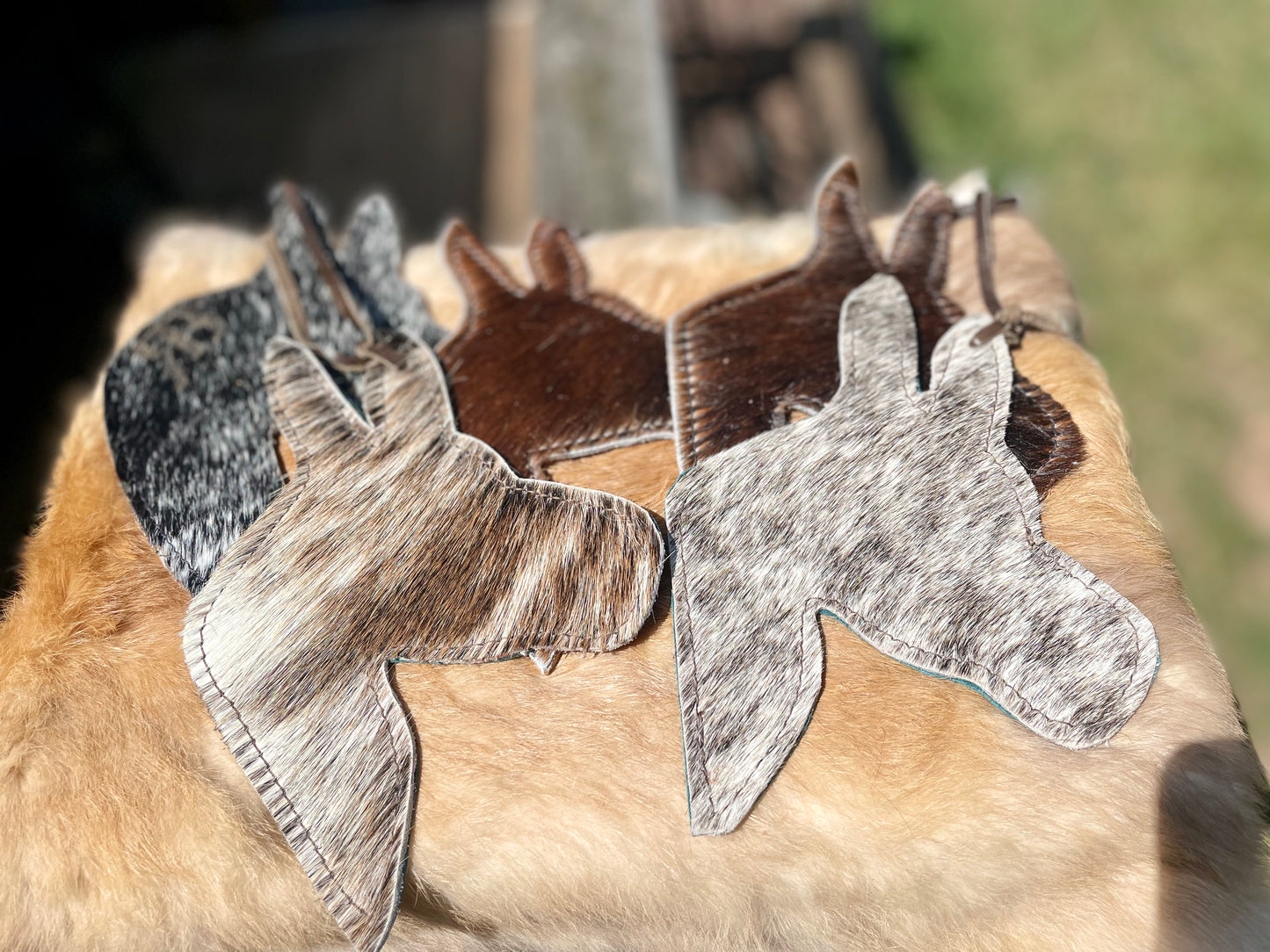 Cowhide Ornaments