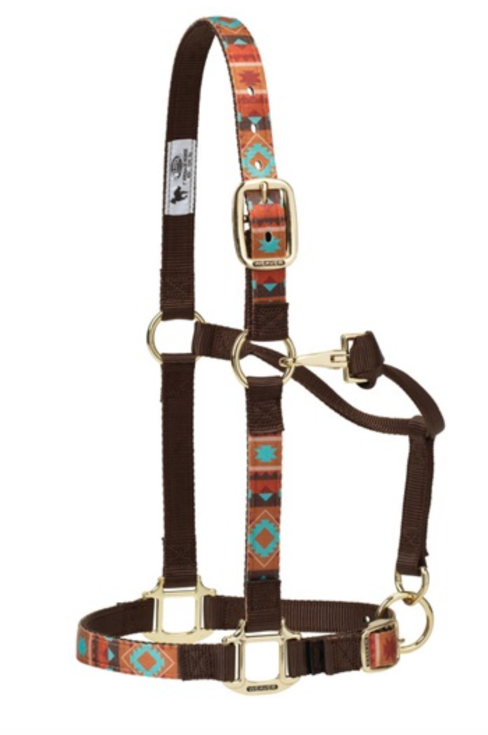 Weaver Patterned Adjustable Halter