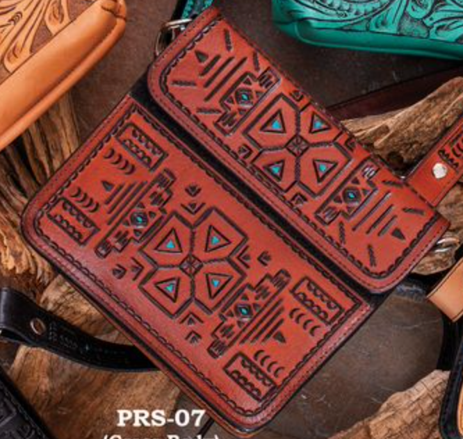 Southwestern Leather Purse
