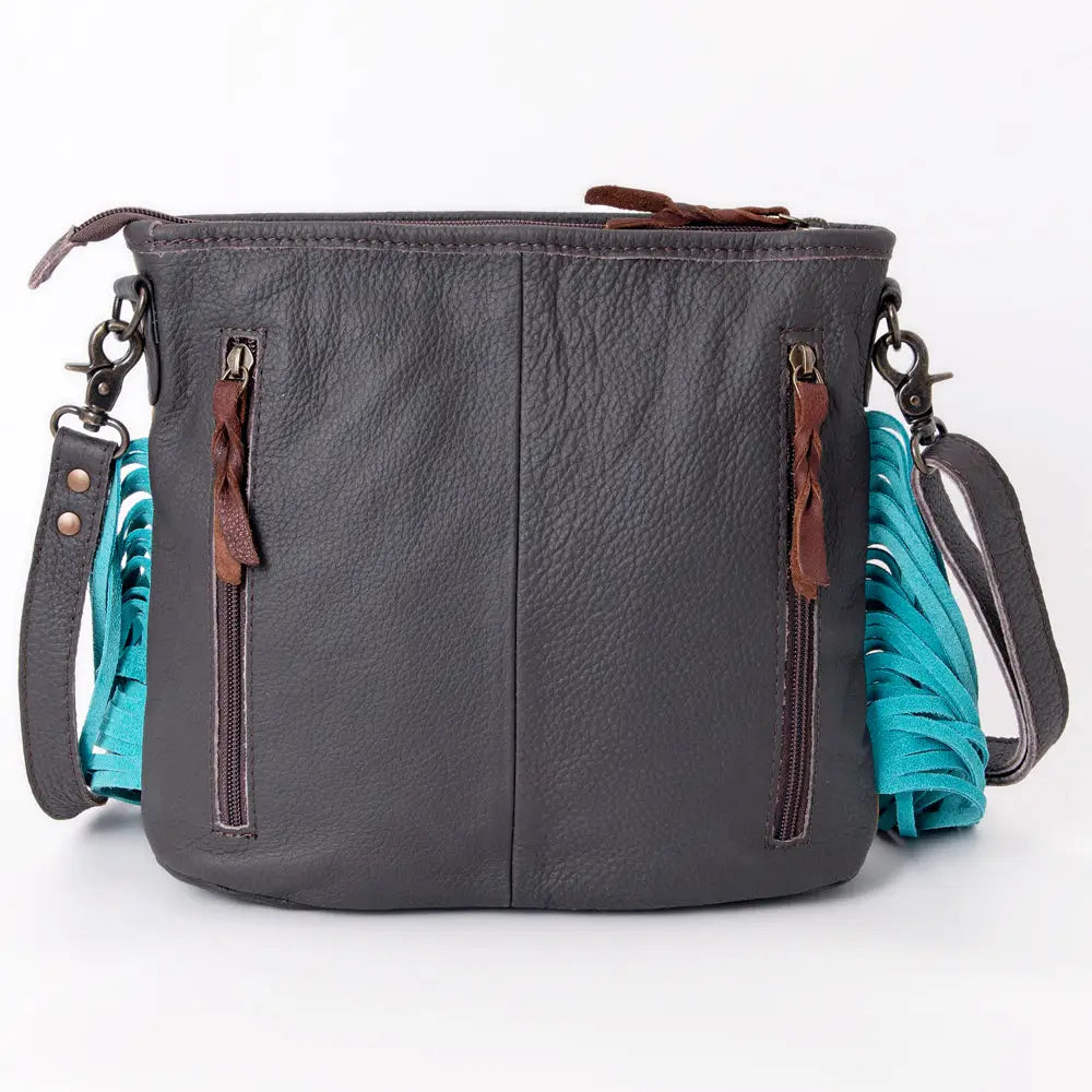 Women's Genuine Leather Large Crossbody Bag