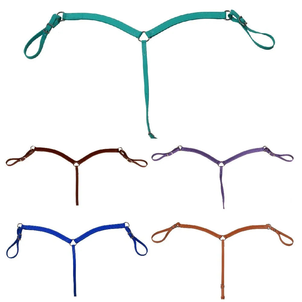 Berlin Leather Contoured Biothane Breastcollars