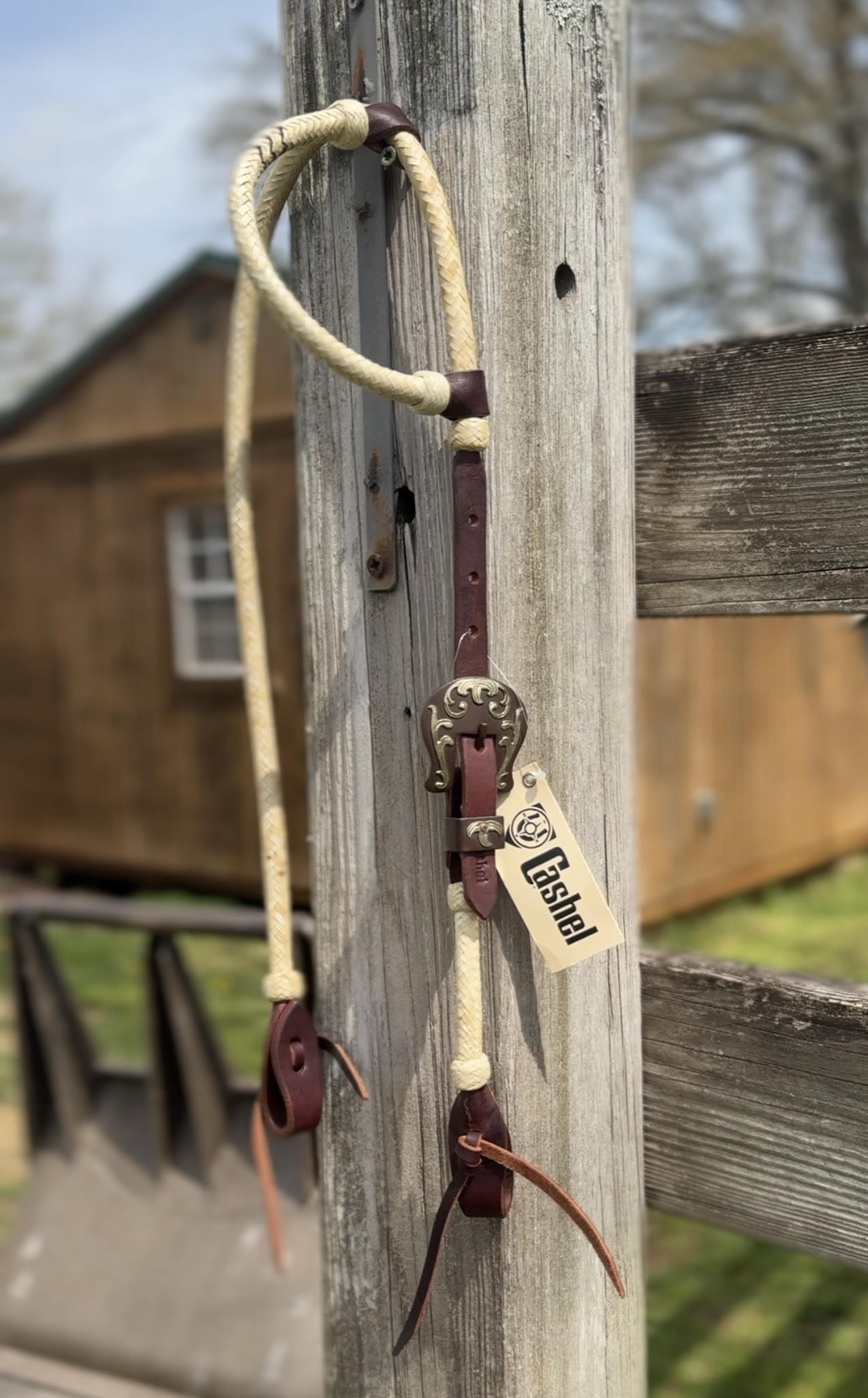 Rawhide Braided Headstall