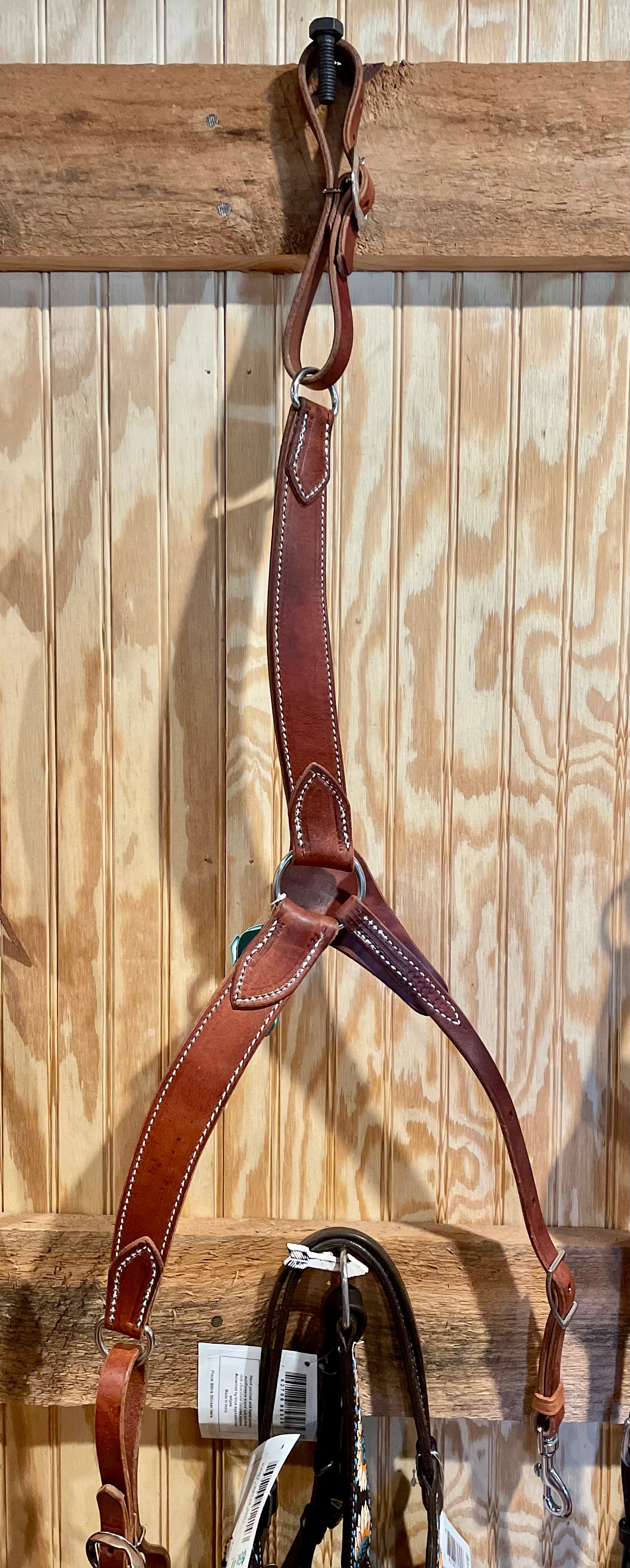 Wild Rose 2 Tone Antiqued Headstall Breast Collar set, Hermann Oak® Le Wild Rose 2 Tone Antiqued Headstall Breast Collar set, Hermann Oak® Le