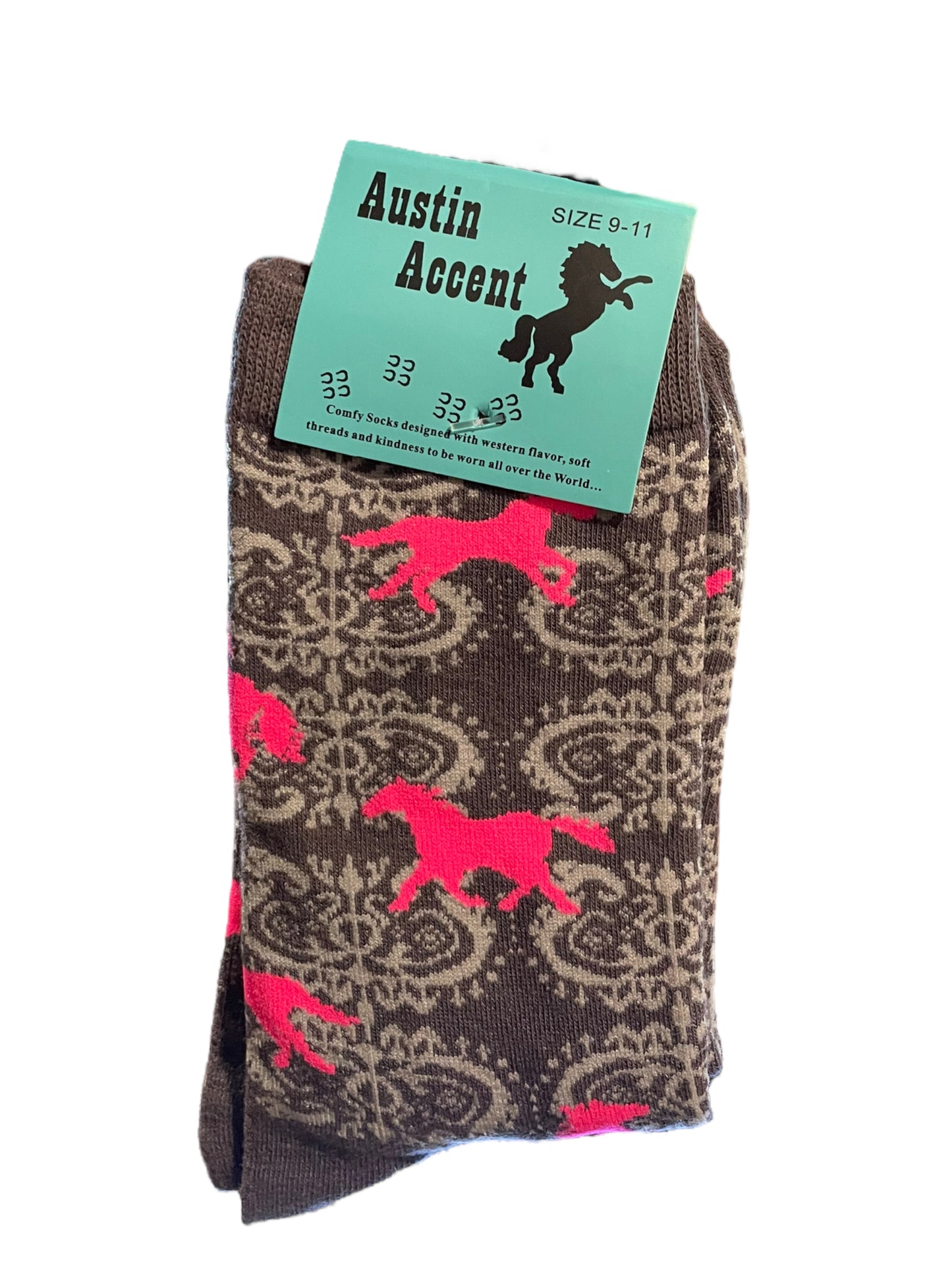 Austin Accent Adult Socks