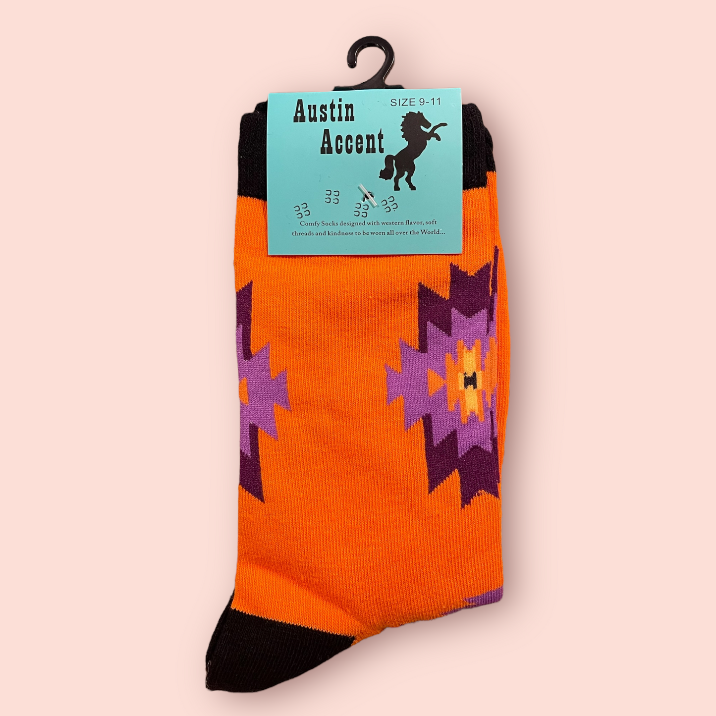 Austin Accent Adult Socks