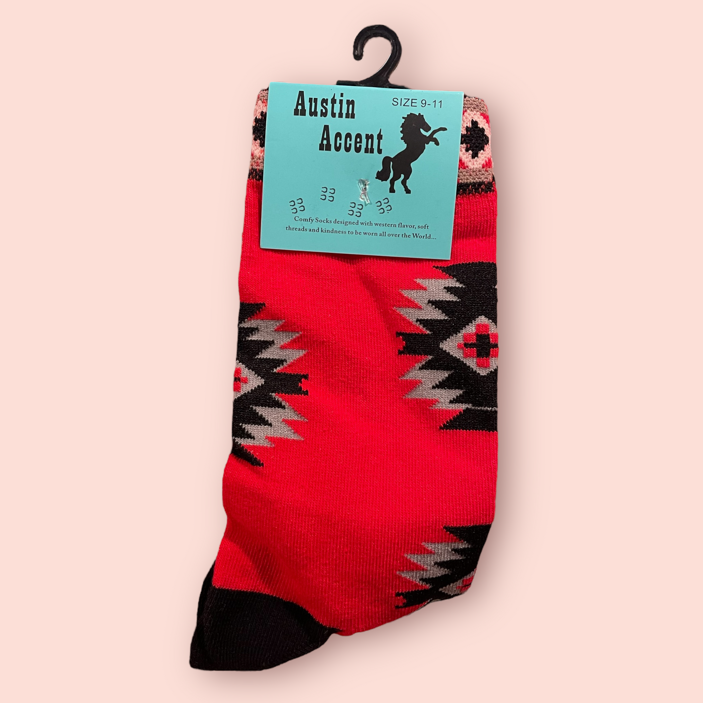 Austin Accent Adult Socks