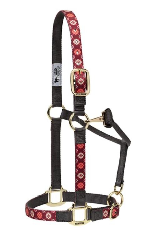 Weaver Patterned Adjustable Halter