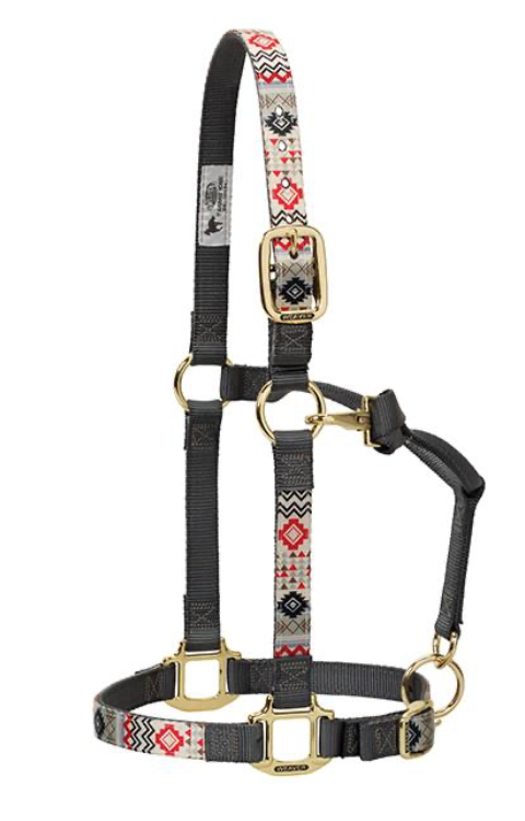 Weaver Patterned Adjustable Halter
