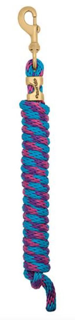 Weaver Poly Lead Ropes w/ a Solid Brass Snap