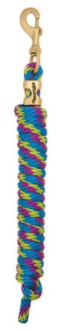 Weaver Poly Lead Ropes w/ a Solid Brass Snap