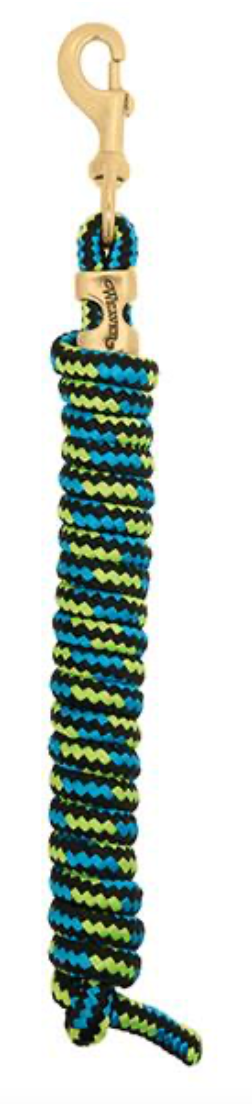 Weaver Poly Lead Ropes w/ a Solid Brass Snap