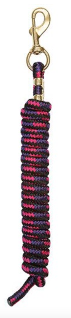 Weaver Poly Lead Ropes w/ a Solid Brass Snap