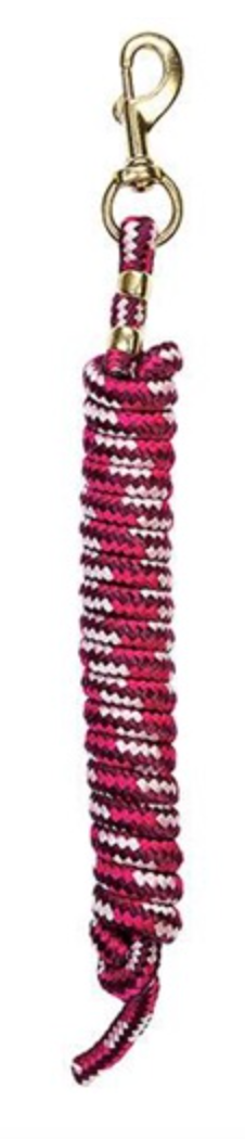 Weaver Poly Lead Ropes w/ a Solid Brass Snap
