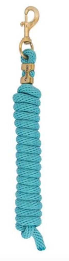 Weaver Poly Lead Ropes w/ a Solid Brass Snap
