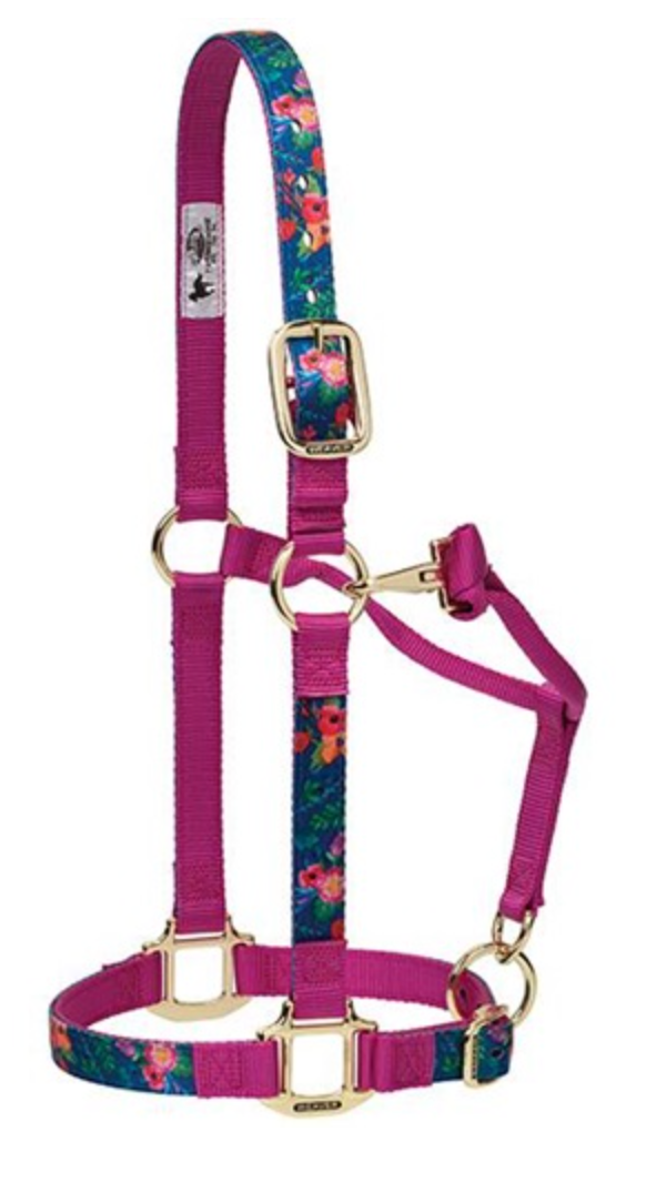 Weaver Patterned Adjustable Halter