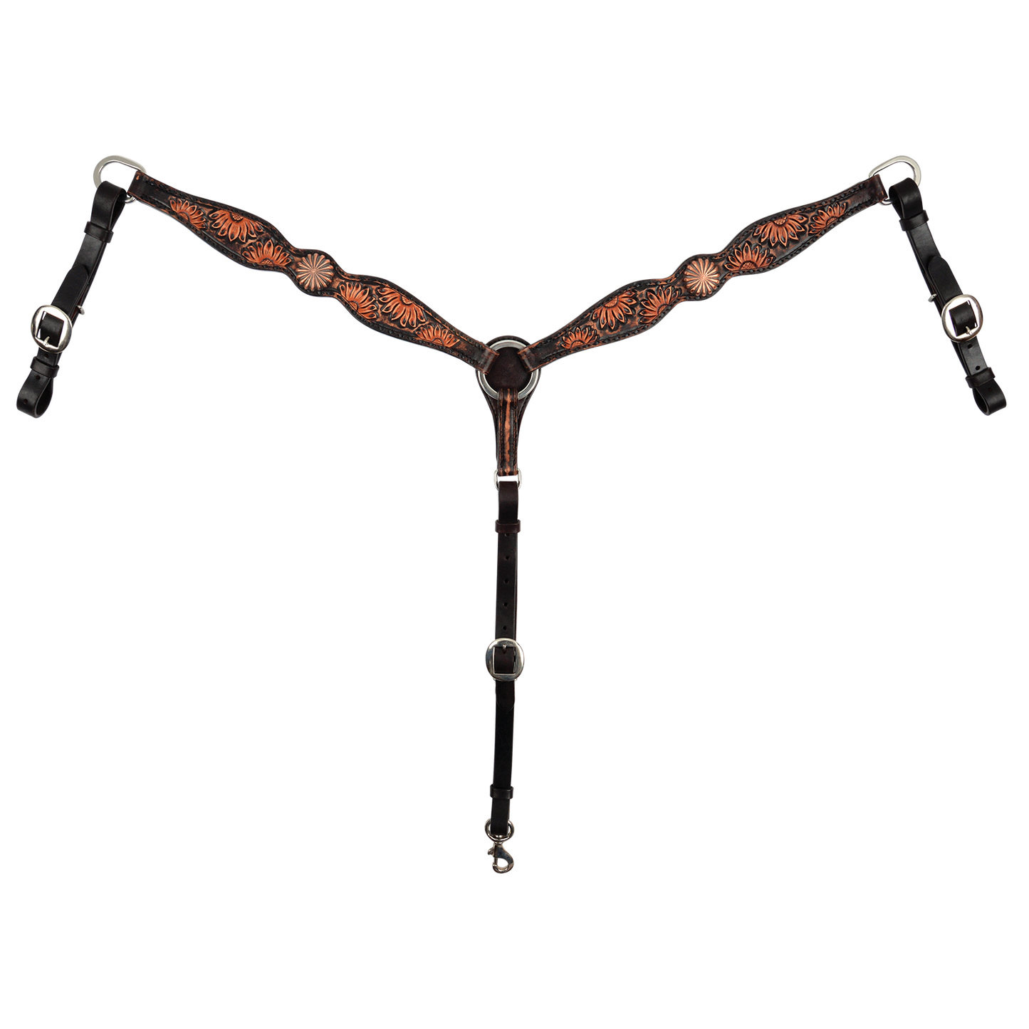 Circle Y Vintage Sunflower Breastcollar