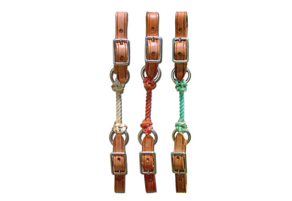 Berlin Leather Rope Curb Strap