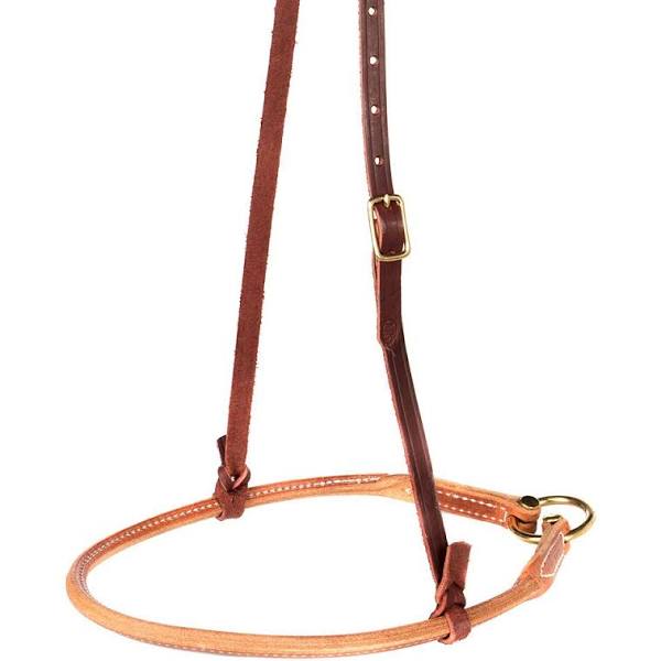Berlin Leather 3/4" Rolled Noseband