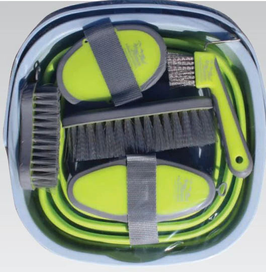 Professional's Choice Grooming Kit w/ Collapsible Bucket