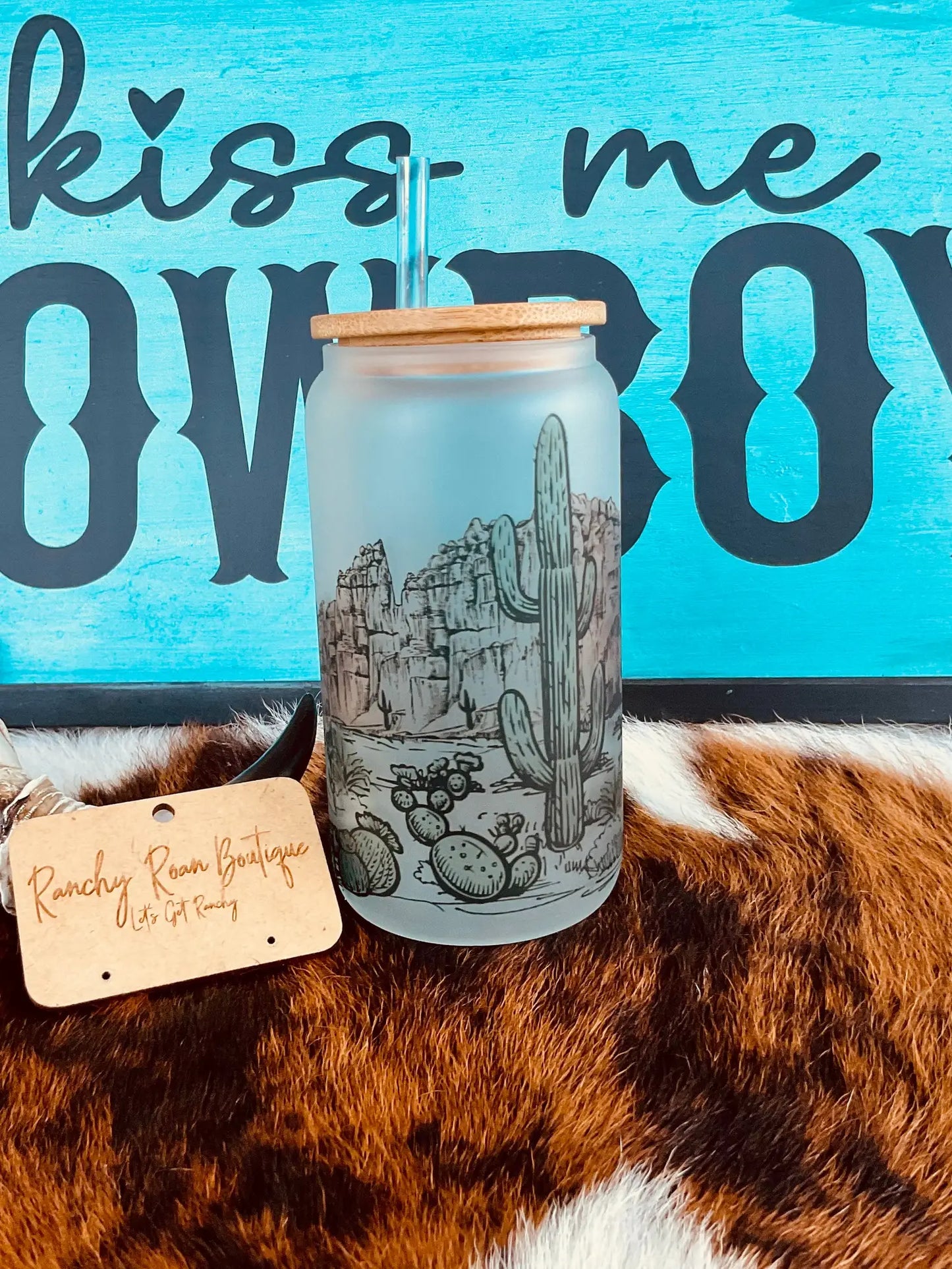 Western Frosted 16 oz Tumblers