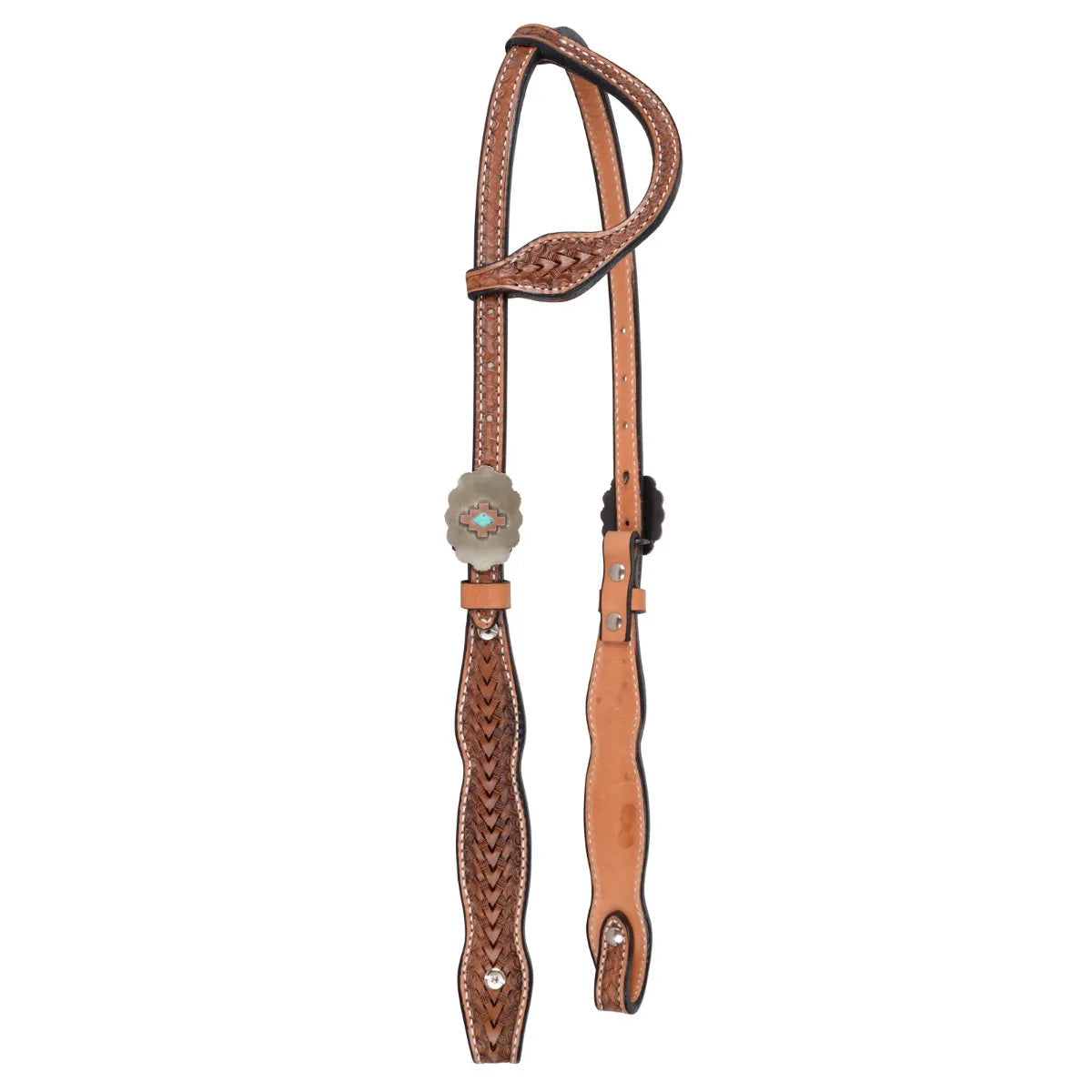 Circle Y Dawson - Old West One Ear Headstall