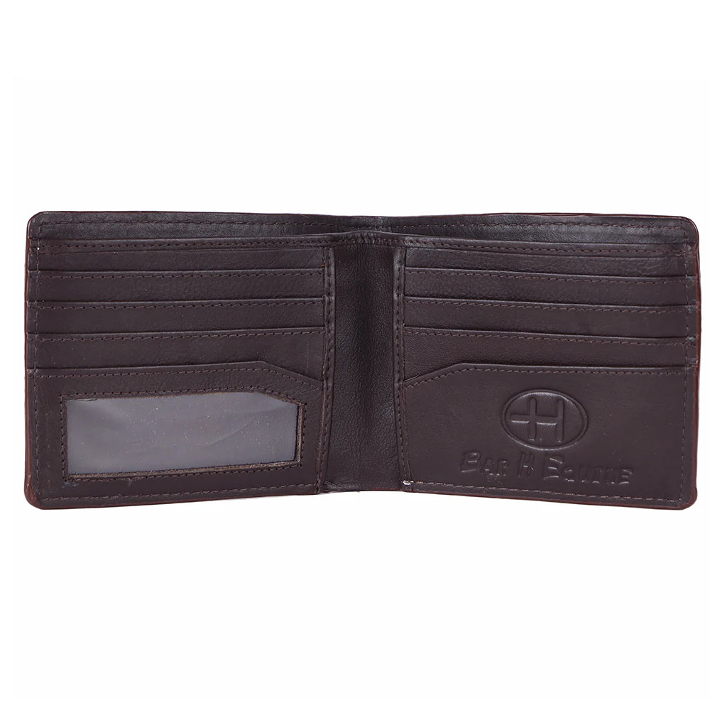 Men's Tooled Leather Wallet