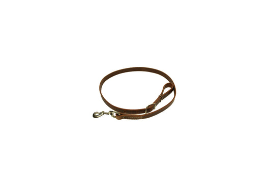 Working Tack Hot Dipped Leather Tiedown Strap