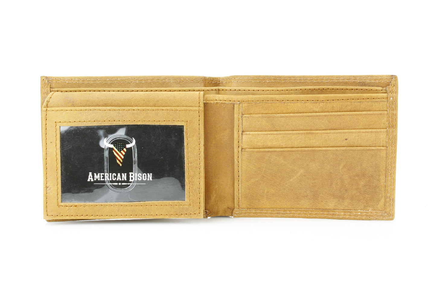 Bi-Fold Men’s Wallet with American Flag