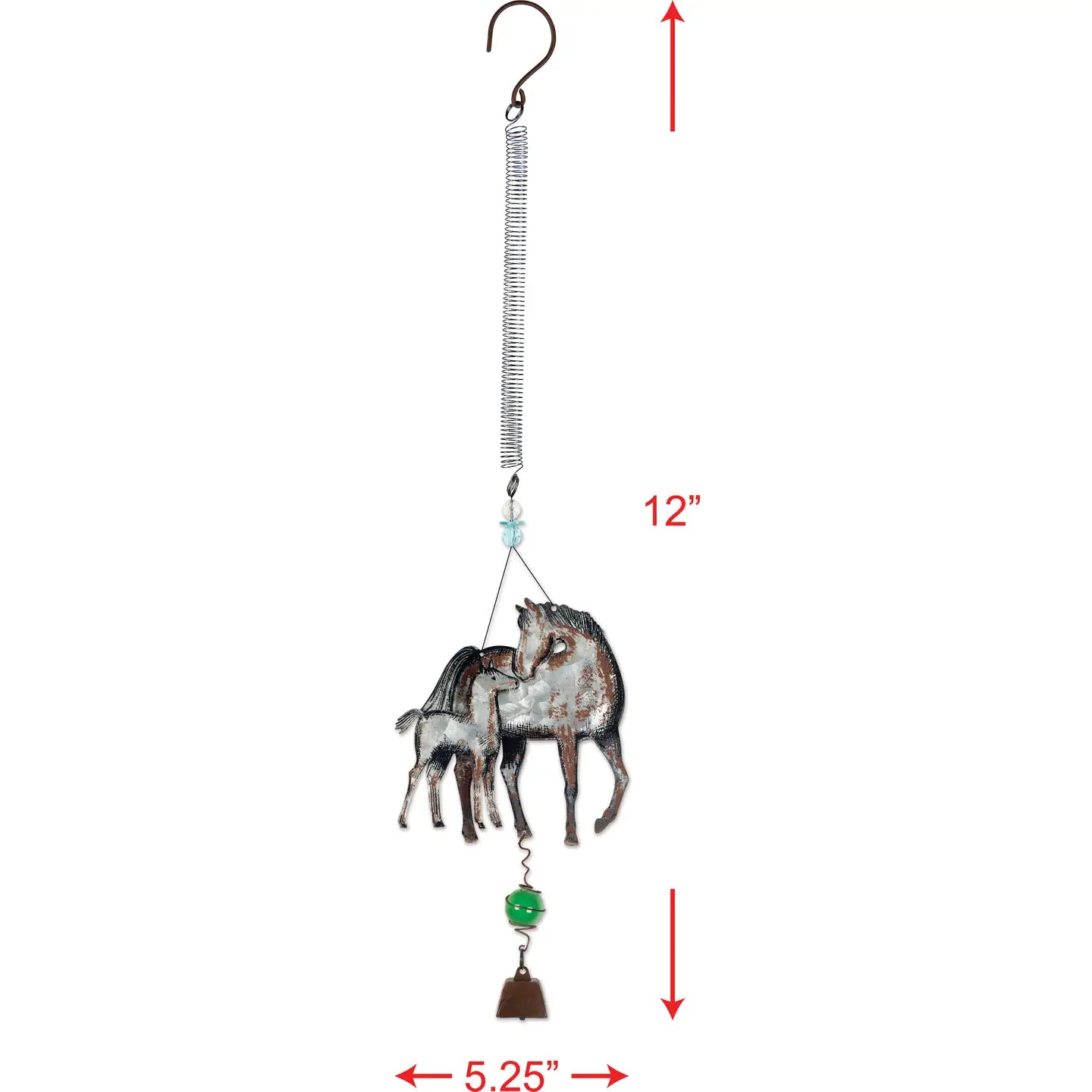 Horse & Foal Bouncy Ornament