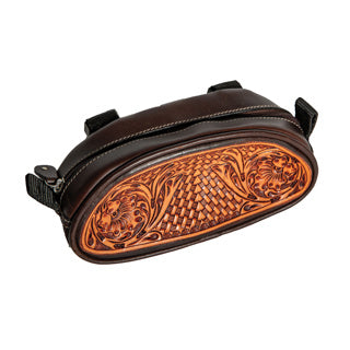 Tooled Pommel Bag