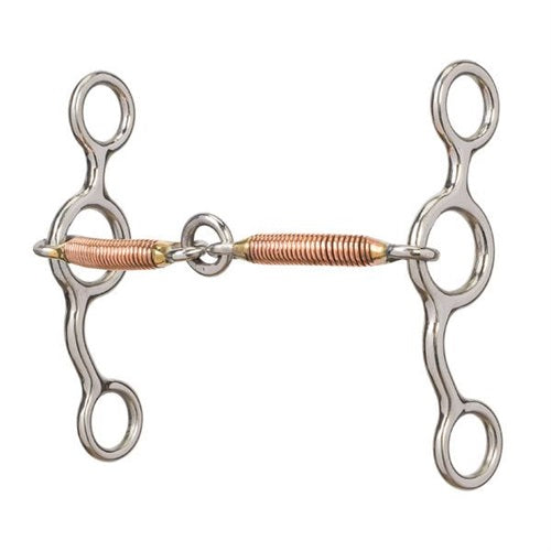 Weaver Leather All Purpose Bit with 5" Sweet Iron Copper Wire Mouth with Center Ring