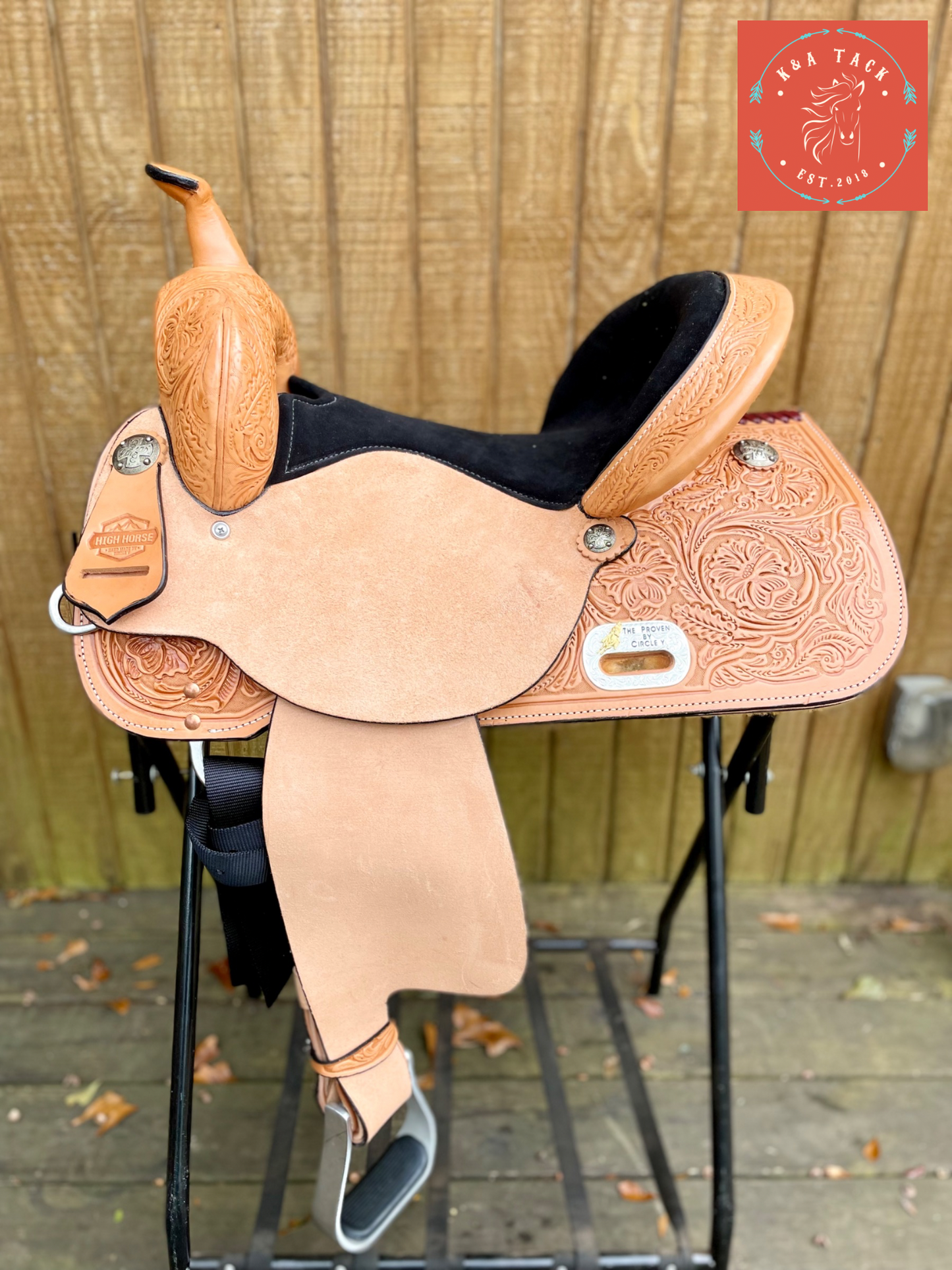 Circle Y Saddlery Proven Mansfield Barrel Saddle