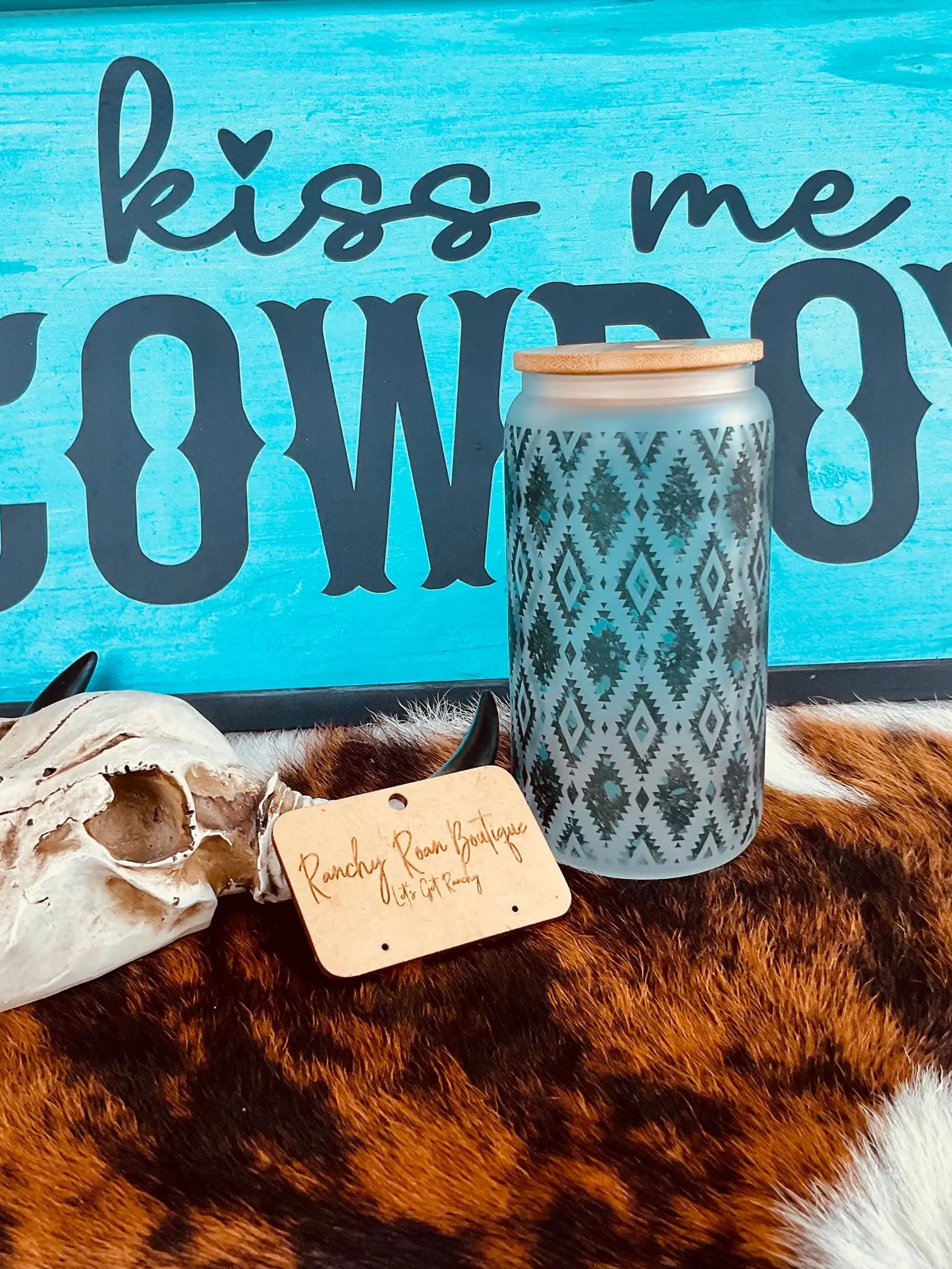 Western Frosted 16 oz Tumblers