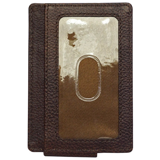 Rocky Pebble Leather Magnetic Clip Wallet