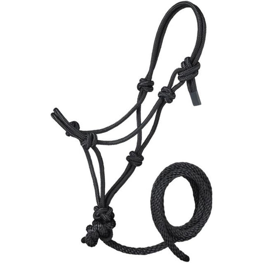 Tough1 Miniature Poly Rope Halter with Lead