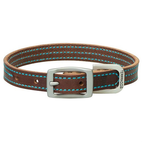 Blue Straight Dog Collar