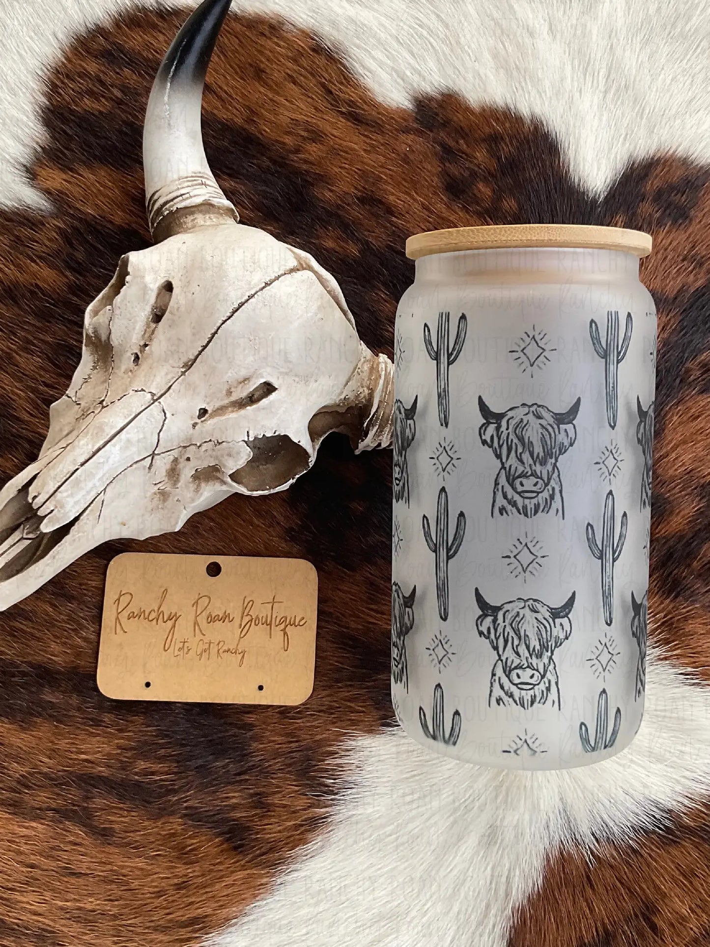 Western Frosted 16 oz Tumblers