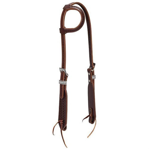 Synergy Hand-Tooled Mayan Headstall with Designer Hardware