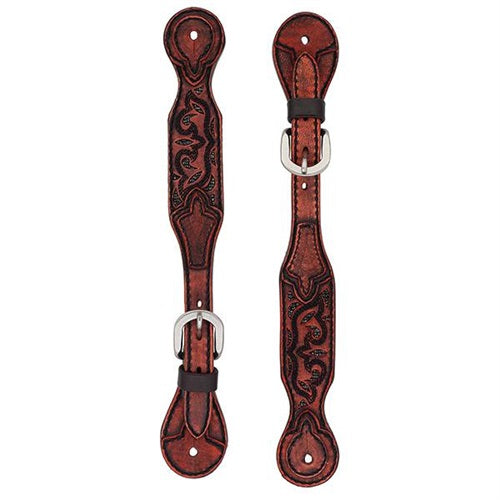 Turquoise Cross Pioneer Spur Straps