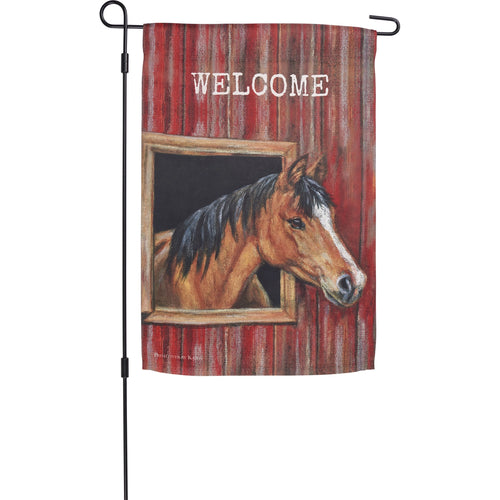 Welcome Garden Flag