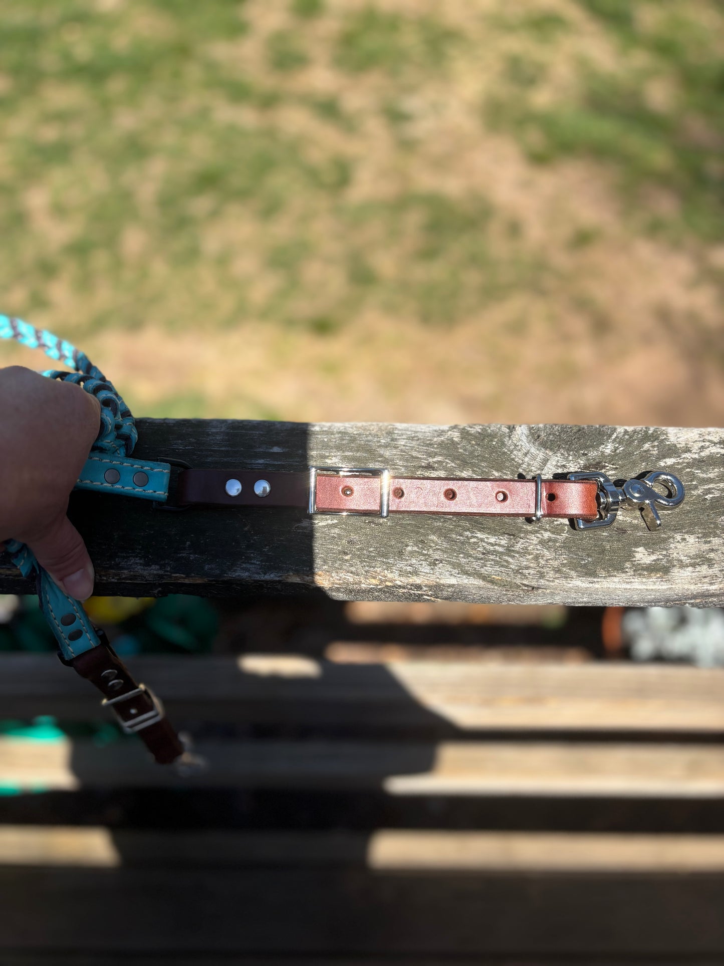 Braided Barrel Reins