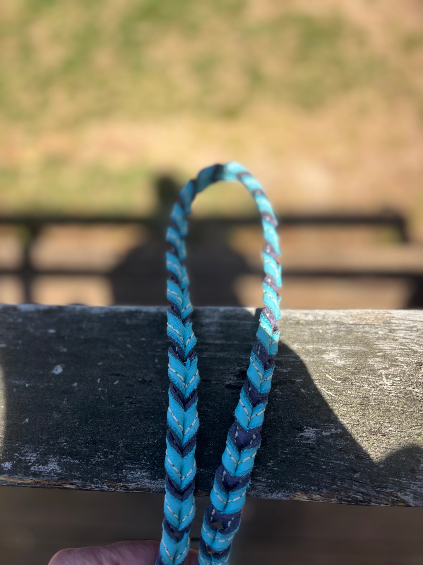 Braided Barrel Reins